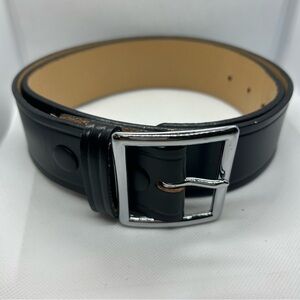 Dutyman Black Leather Belt Size 34